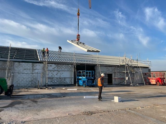 Asbestos removal & re-roof, Aberdeen